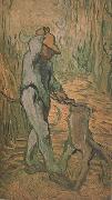 Vincent Van Gogh The Woodcutter (nn04) oil on canvas